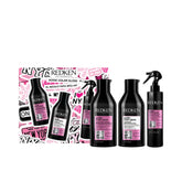 REDKEN-CAIXA DE BRILHO COLORIDO ÁCIDO 3 peças.-DrShampoo - Perfumaria e Cosmética